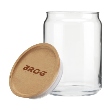 Logo trade advertising product photo of: Wood Jar Storage