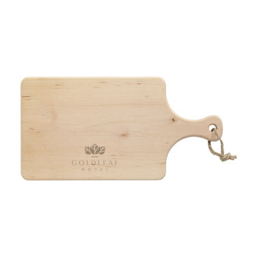 Logo trade advertising products image of: Alder Wood Cutting Board Handle