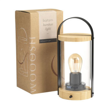 Logotrade promotional merchandise picture of: Wooosh Batam Light rechargable lamp