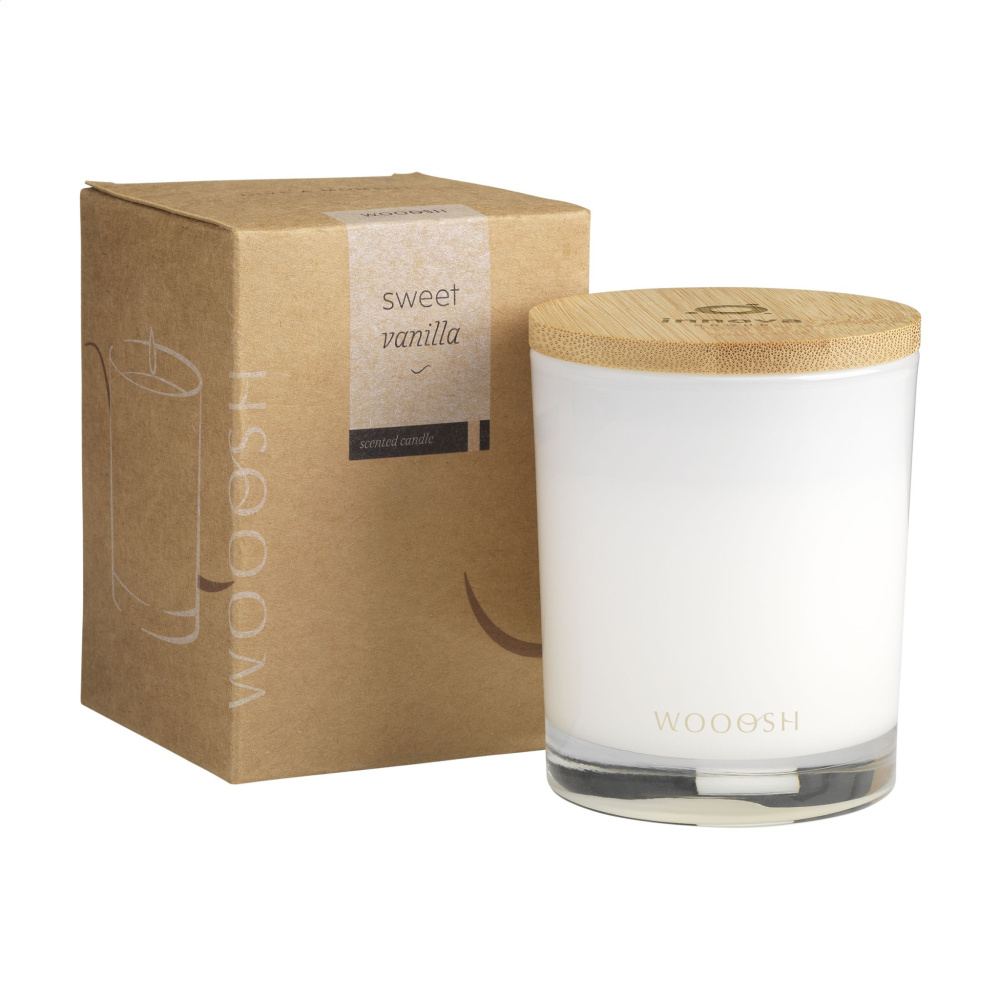 Logo trade corporate gifts image of: Wooosh Scented Candle Sweet Vanilla