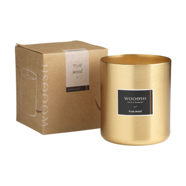 Logo trade corporate gift photo of: Wooosh Scented Candle True Wood