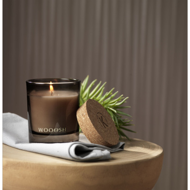 Logo trade promotional merchandise image of: Wooosh Scented Candle Green Herbs