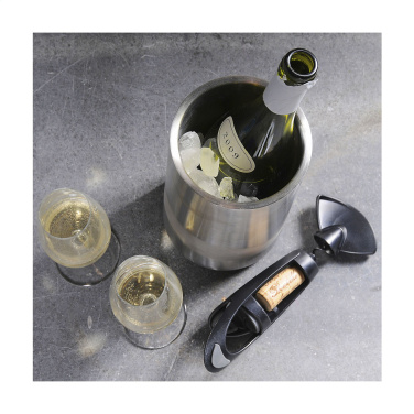 Logotrade promotional giveaways photo of: CoolSteel RCS Recycled Steel wine cooler