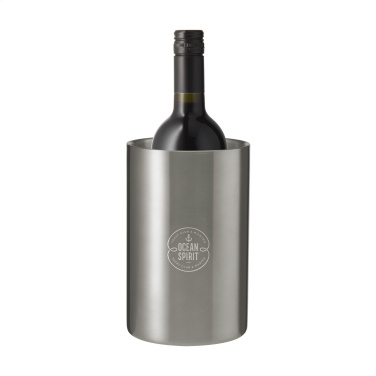 Logotrade promotional item picture of: CoolSteel RCS Recycled Steel wine cooler