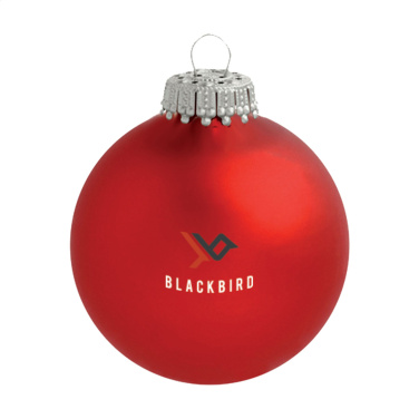Logo trade business gifts image of: Christmas Bauble Ø 6 cm - Made in Europe