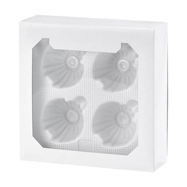 Logotrade promotional gift image of: Christmas Bauble Ø 6 cm - set of 4 - Made in Europe