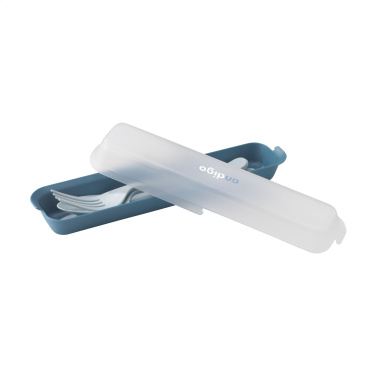 Logo trade promotional merchandise photo of: Outdoor 3-piece Cutlery Set