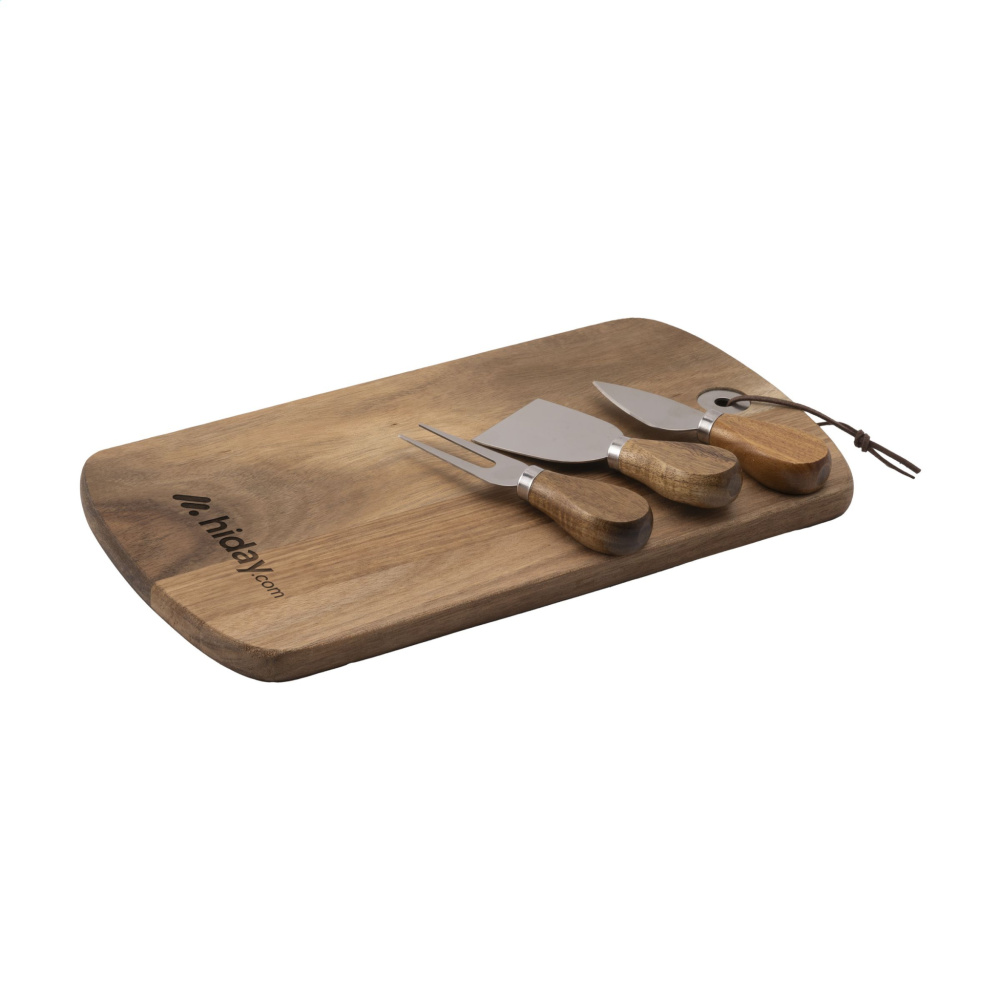 Logotrade promotional item picture of: Cheese Platter Set 4-pcs
