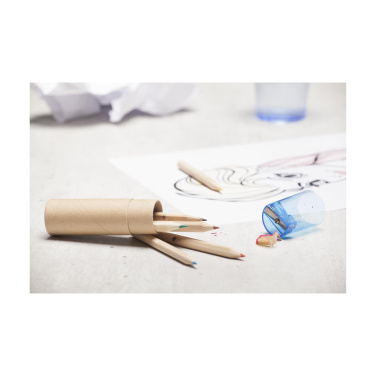 Logo trade promotional items image of: ColourTube pencils