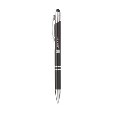 Logo trade corporate gift photo of: Ebony Touch stylus pen