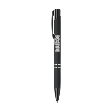 Logotrade corporate gifts photo of: Ebony Rubberised pen