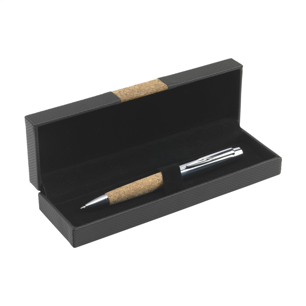 Logo trade business gifts image of: Cork Pen Set