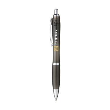 Logo trade business gifts image of: Athos RPET pen
