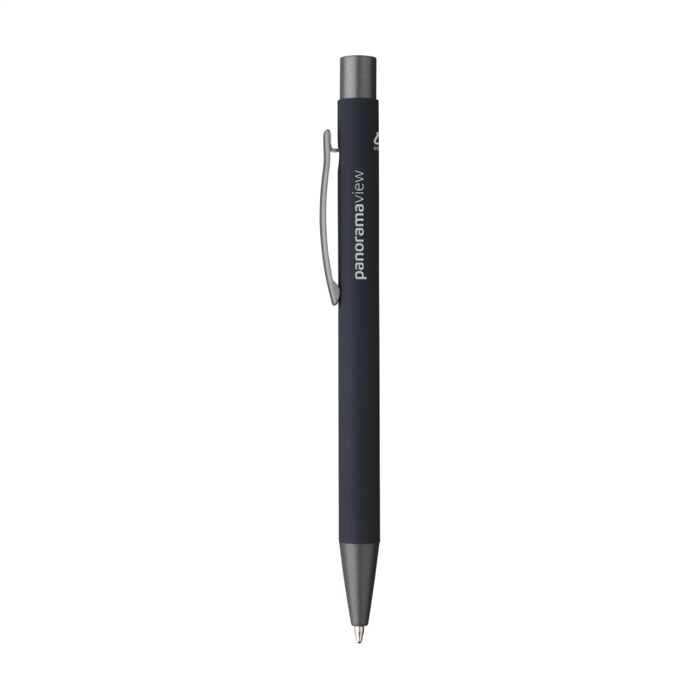 Logo trade corporate gifts image of: Brady Soft Touch Recycled Alu pens