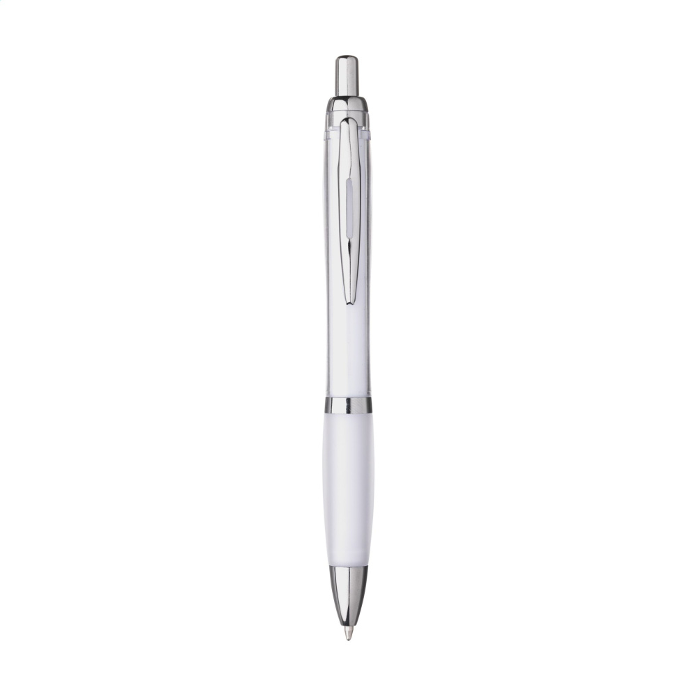 Logo trade promotional product photo of: Athos Solid GRS Recycled ABS pen