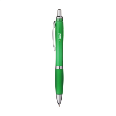 Logo trade promotional giveaways picture of: Athos Solid GRS Recycled ABS pen