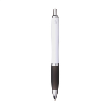 Logo trade corporate gift photo of: Athos Trans GRS Recycled ABS pen