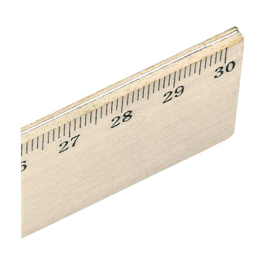 Logo trade promotional merchandise photo of: WoodRuler