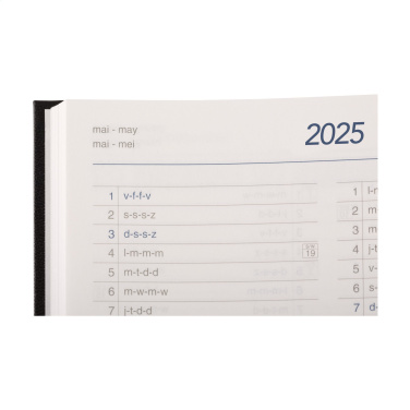 Logotrade promotional gift image of: Eurodirect Balacron diary A5 4-languages