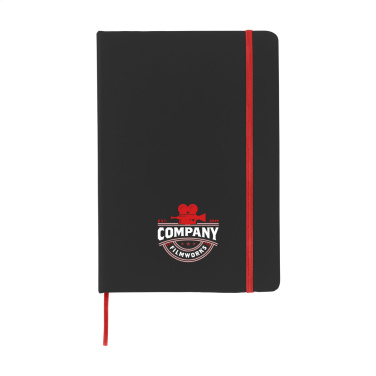 Logotrade promotional gift picture of: BlackNote A5 Paper notebook