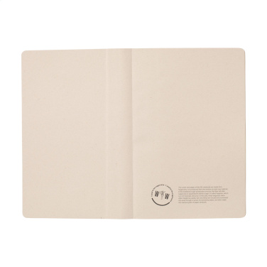 Logo trade promotional item photo of: Sugarcane Paper Notebook A5