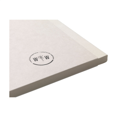 Logo trade promotional merchandise photo of: Sugarcane Paper Notebook A5