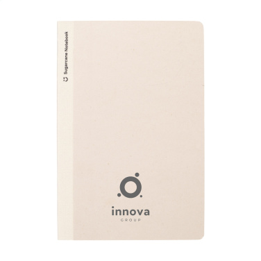 Logotrade promotional merchandise picture of: Sugarcane Paper Notebook A5