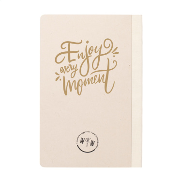 Logo trade promotional gift photo of: Sugarcane Paper Notebook A5