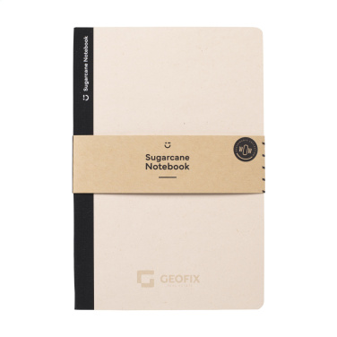 Logo trade promotional item photo of: Sugarcane Paper Notebook A5