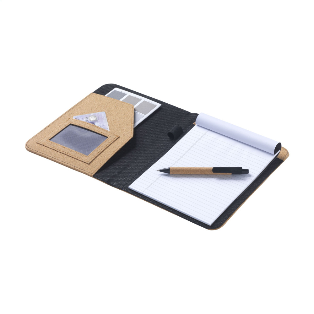 Logo trade corporate gifts picture of: Eco Conference Cork A5 document folder