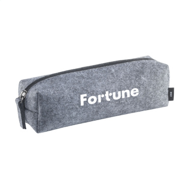 Logotrade promotional giveaway image of: Pencil Case GRS RPET Felt
