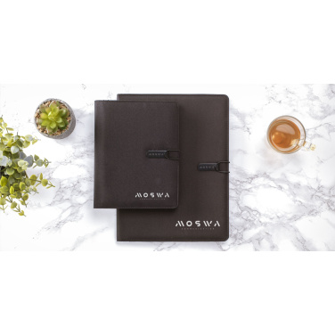 Logotrade promotional item image of: Quest Portfolio RPET A5 document folder