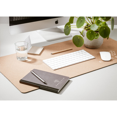 Logotrade promotional items photo of: Faro Cork Deskpad