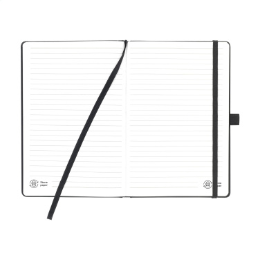 Logo trade promotional giveaways picture of: Rock Ground Paper Notebook A5