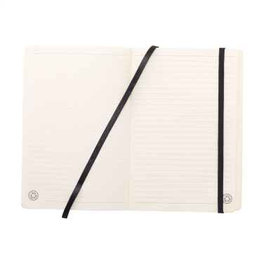 Logotrade promotional giveaways photo of: Monti Recycled Leather - Paper Notebook A5