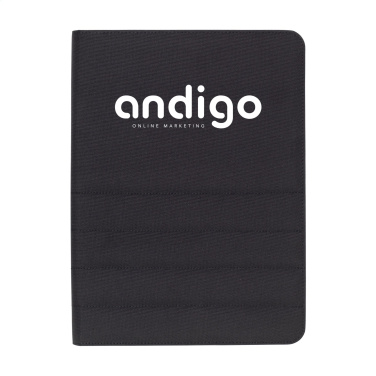 Logo trade advertising products image of: Quincy Portfolio RPET A4 document folder