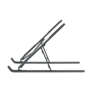 Logo trade promotional merchandise photo of: Standby GRS Recycled Alu Laptop Stand