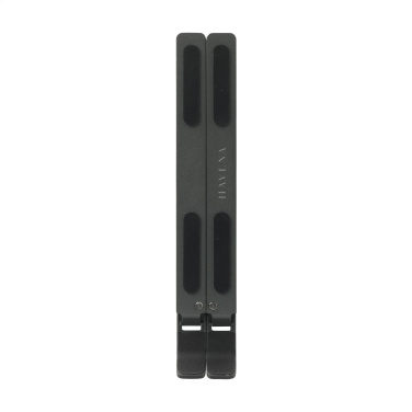 Logo trade promotional merchandise picture of: Standby GRS Recycled Alu Laptop Stand