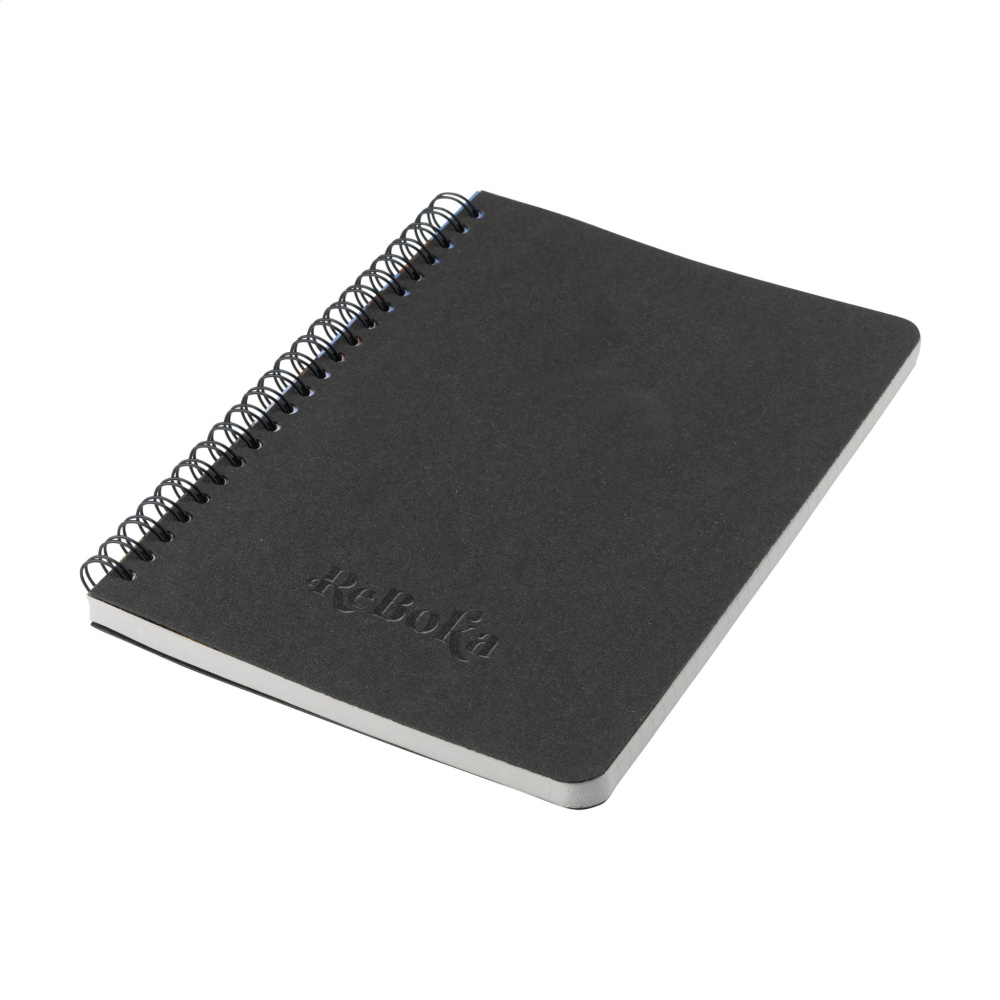 Logo trade promotional giveaway photo of: Coffee Paper Notebook Wire-O A5