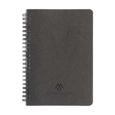 Logo trade promotional merchandise picture of: Coffee Paper Notebook Wire-O A5