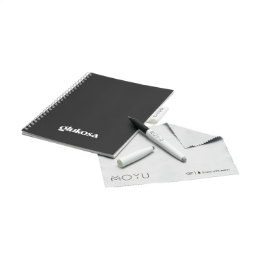 Logo trade business gift photo of: MOYU Erasable Stone Paper Notebook SoftCover 18 pages