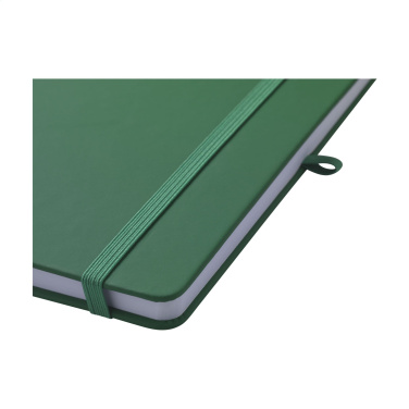 Logo trade corporate gifts picture of: Recycled GRS PU Paper Notebook A5