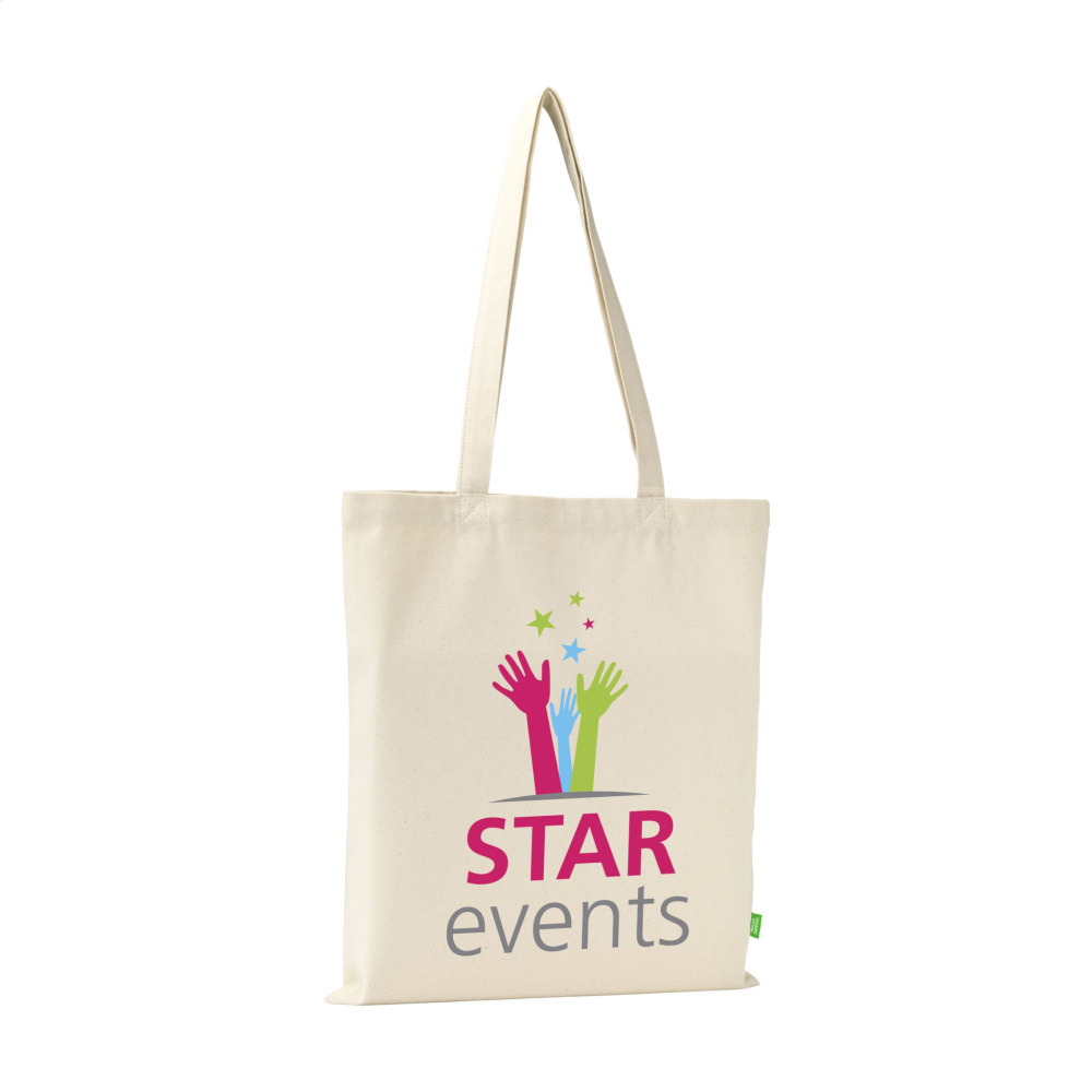 Logotrade business gift image of: Organic Canvas GOTS Shopper (320 g/m²)