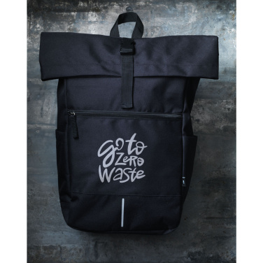 Logo trade advertising product photo of: Nolan Recycle RPET backpack