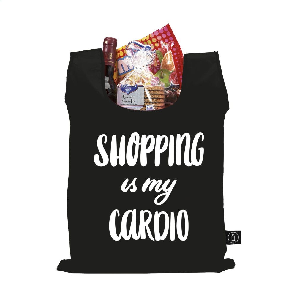 Logotrade business gifts photo of: Shop Easy RPET folding shopping bag