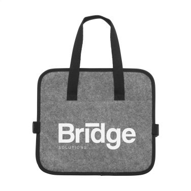 Logo trade promotional gift photo of: Trunk GRS RPET Felt Organiser Cooler bag
