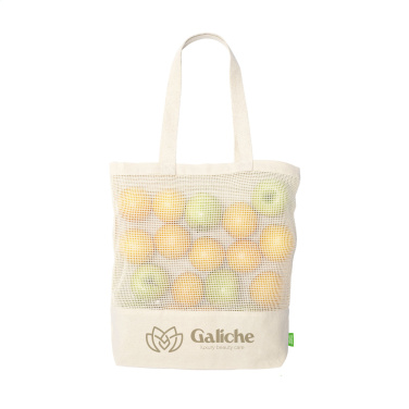Logotrade corporate gifts photo of: Natura Organic Mesh Shopper (180 g/m²) shopping bag