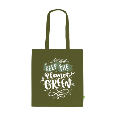 Logotrade promotional product picture of: Organic Cotton Shopper (140 g/m²) bag