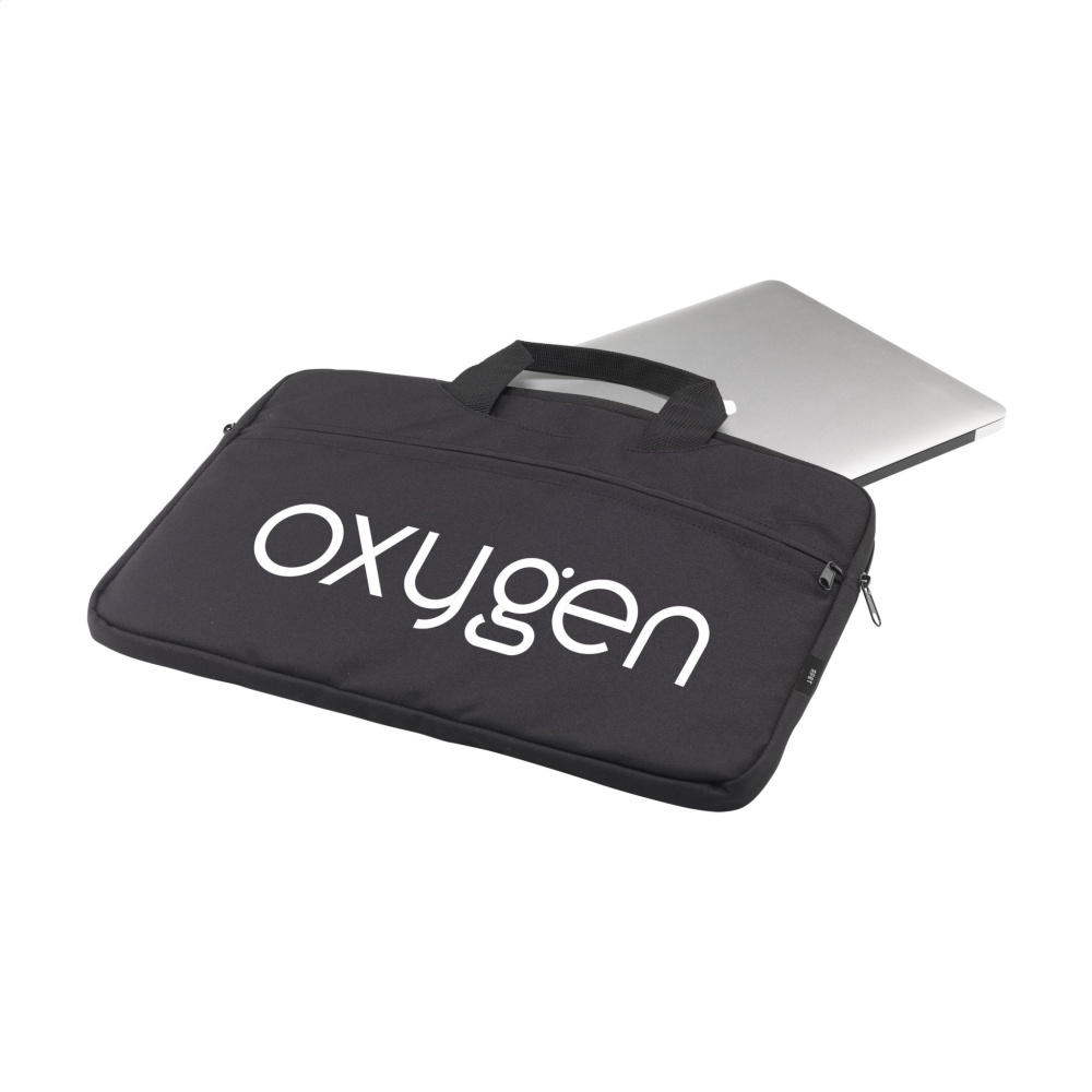 Logo trade promotional giveaways picture of: Oliver 15.6 inch RPET Laptop Sleeve