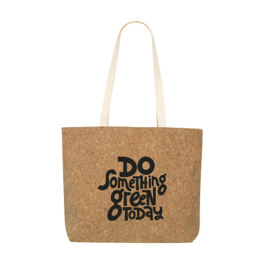 Logotrade promotional giveaways photo of: Lagos Cork Shopper bag